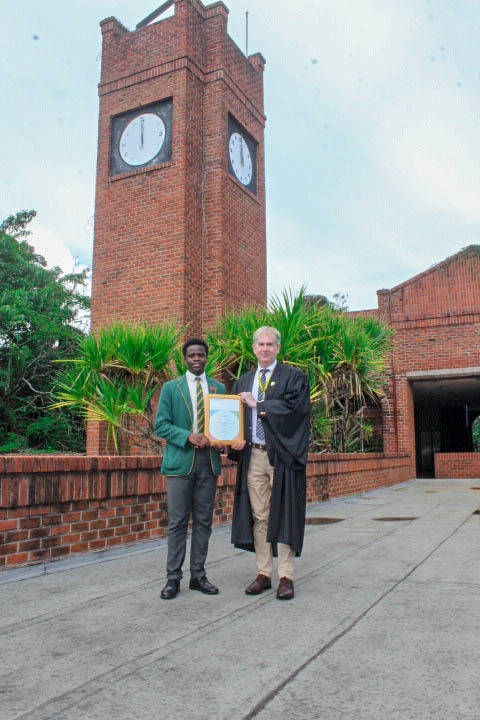 Outstanding Cambridge Learner Award winner